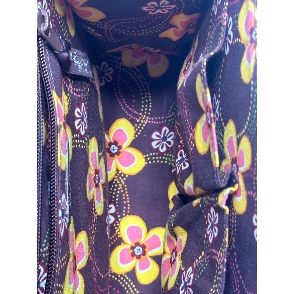 Vera Bradley Sun Valley Quilted Cotton Turn Lock Crossbody Bag Floral Print - Picture 9 of 10